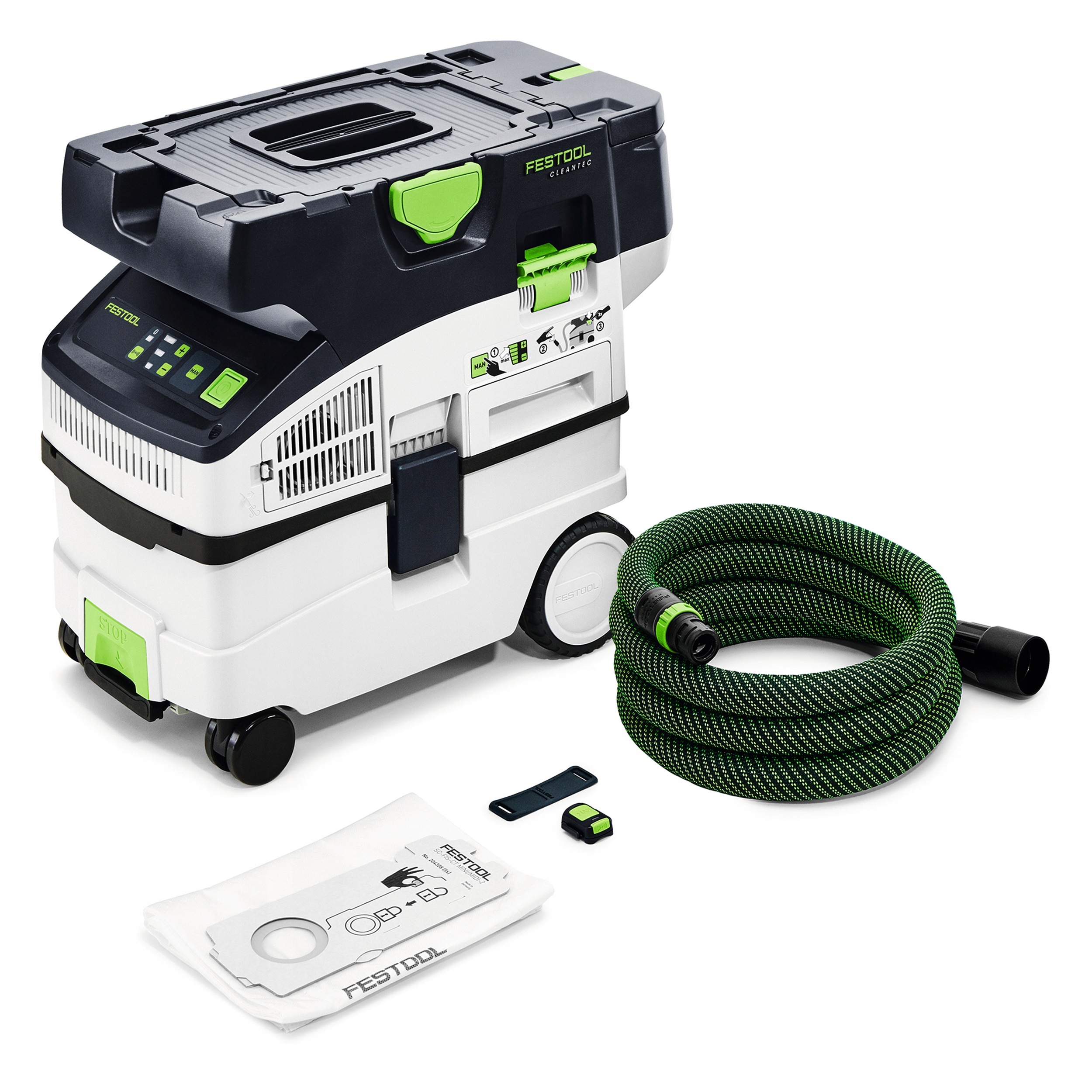 Akumulátorový vysavač Cleantec Ctlc MIDI I-Basic, kompaktní design