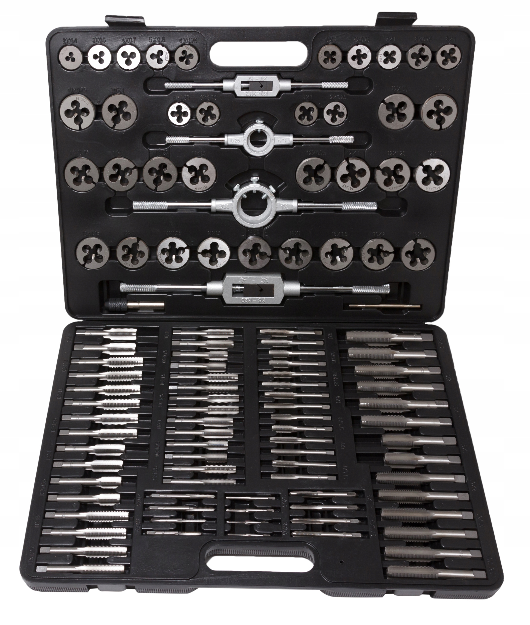 Sada závitníkov a závitníkov do kufra 110 ks Forsage