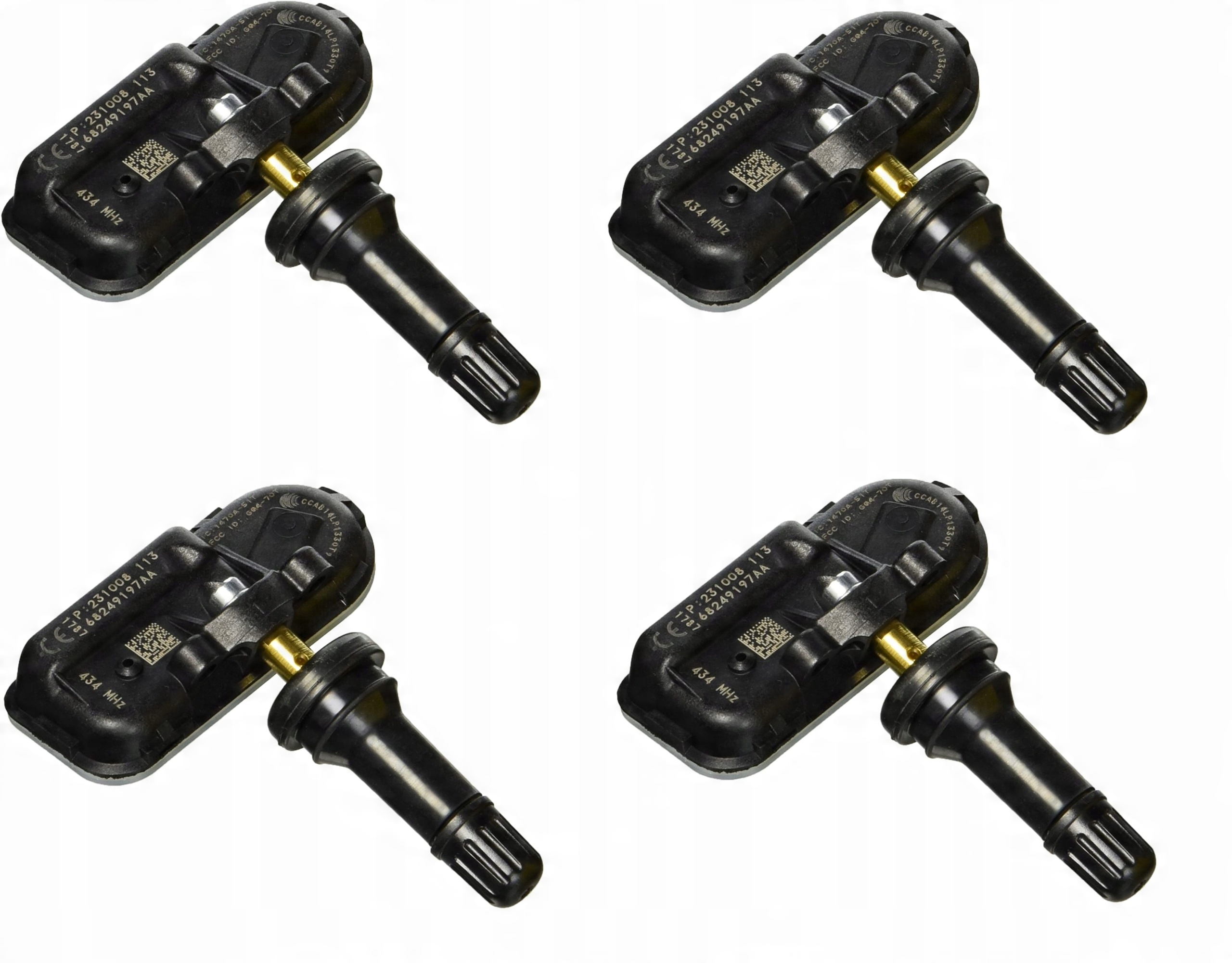 

4x Nowe Czujniki Jeep 68249197AB 68249197AA