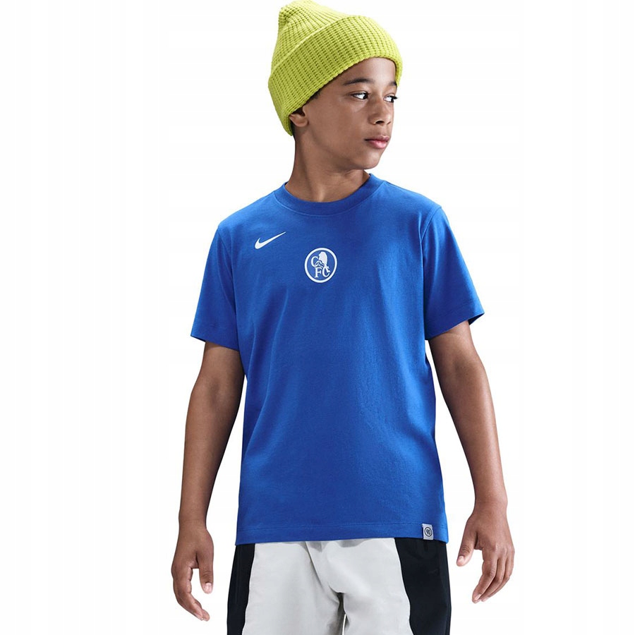 Tričko Nike Chelsea Fc T90 Junior IF8260-480 S (128-137 cm) modré