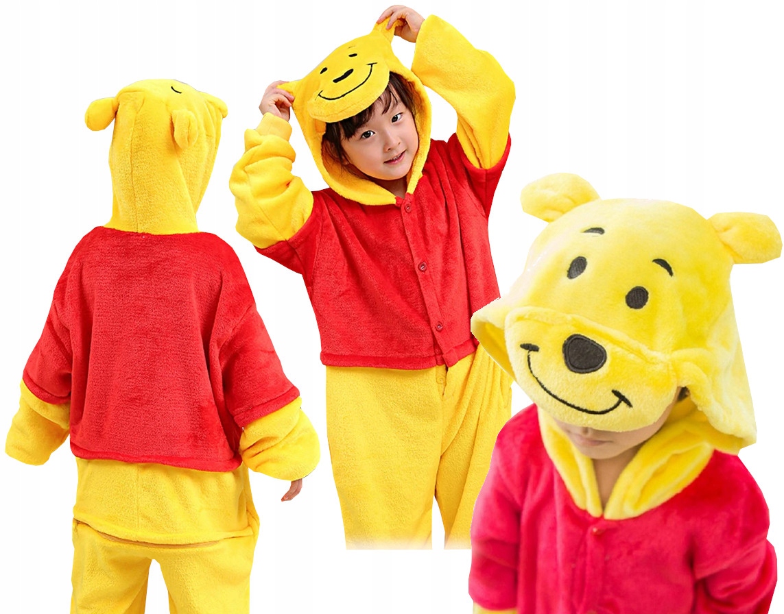 

Kubuś Puchatek Piżama Kigu Onesie 130 CH4D