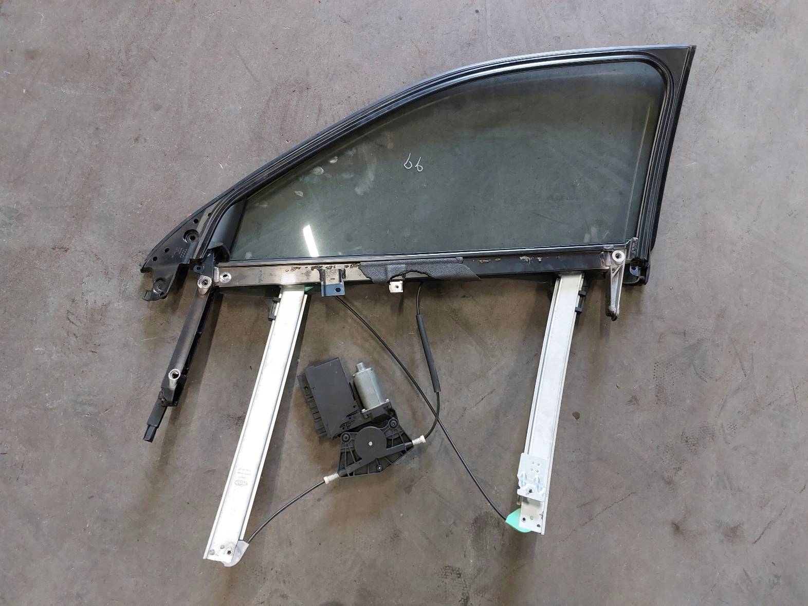 mechanism window regulator door right front AUDI A4 B6 8E0837630