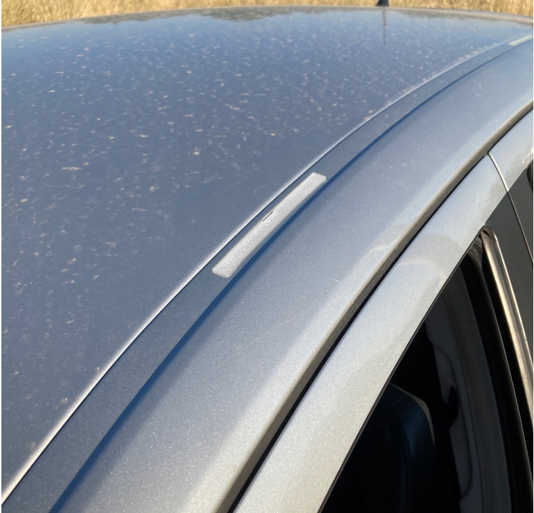 4x ZAŚLEPKA LISTWY DACHOWEJ ASTRA H ZAFIRA SREBRNE NIE ODKSZTAŁCAJĄ SIĘ Producent części Inny