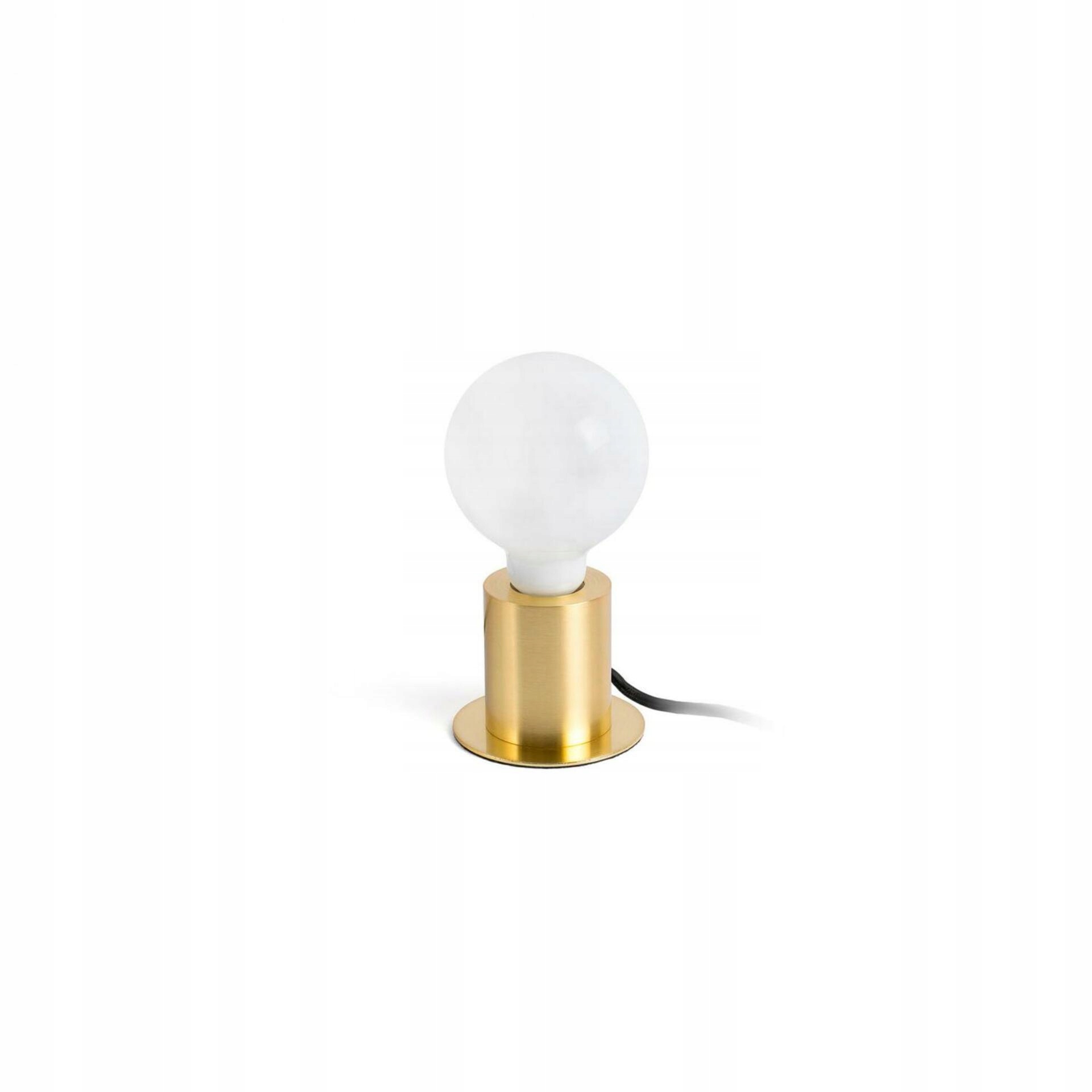 Faro Ten stolná lampa zlatá, minimalistický dizajn, E27, oceľ, IP20