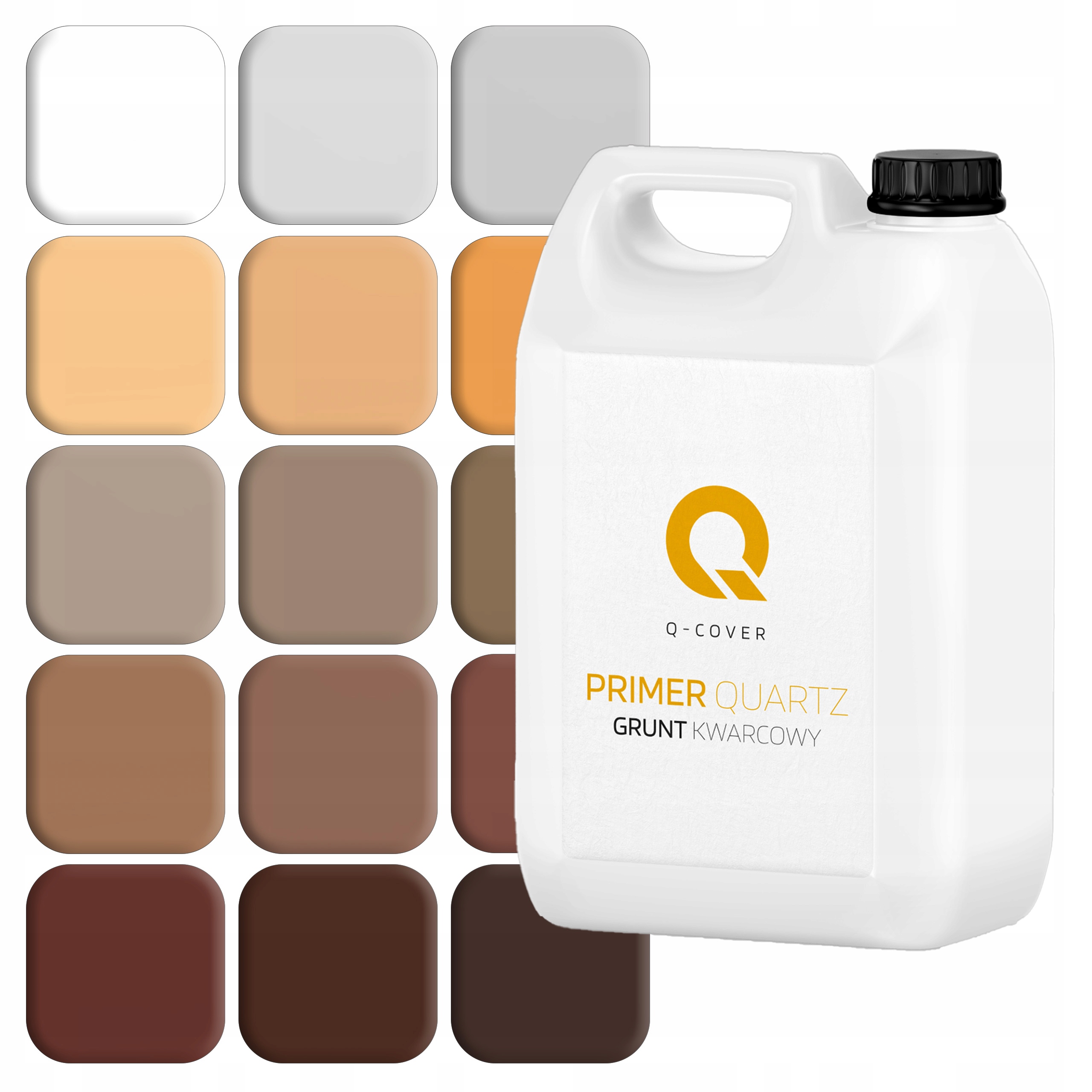 Křemenný podkladový nátěr pod silikonovou omítku 3 kg, barvy na výběr