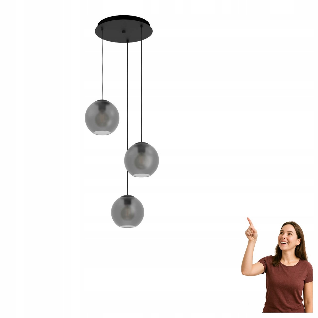 Závěsná lampa Arangona 390213 Eglo