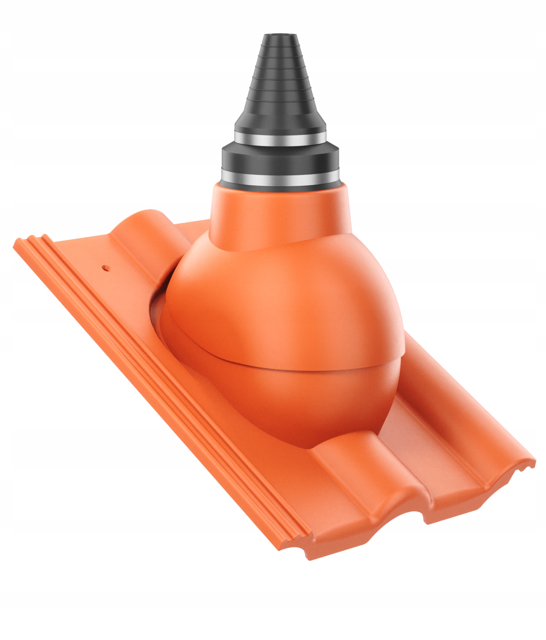 Anténní průchod pro vzduchotěsné střechy Braas Romańska Ciglany