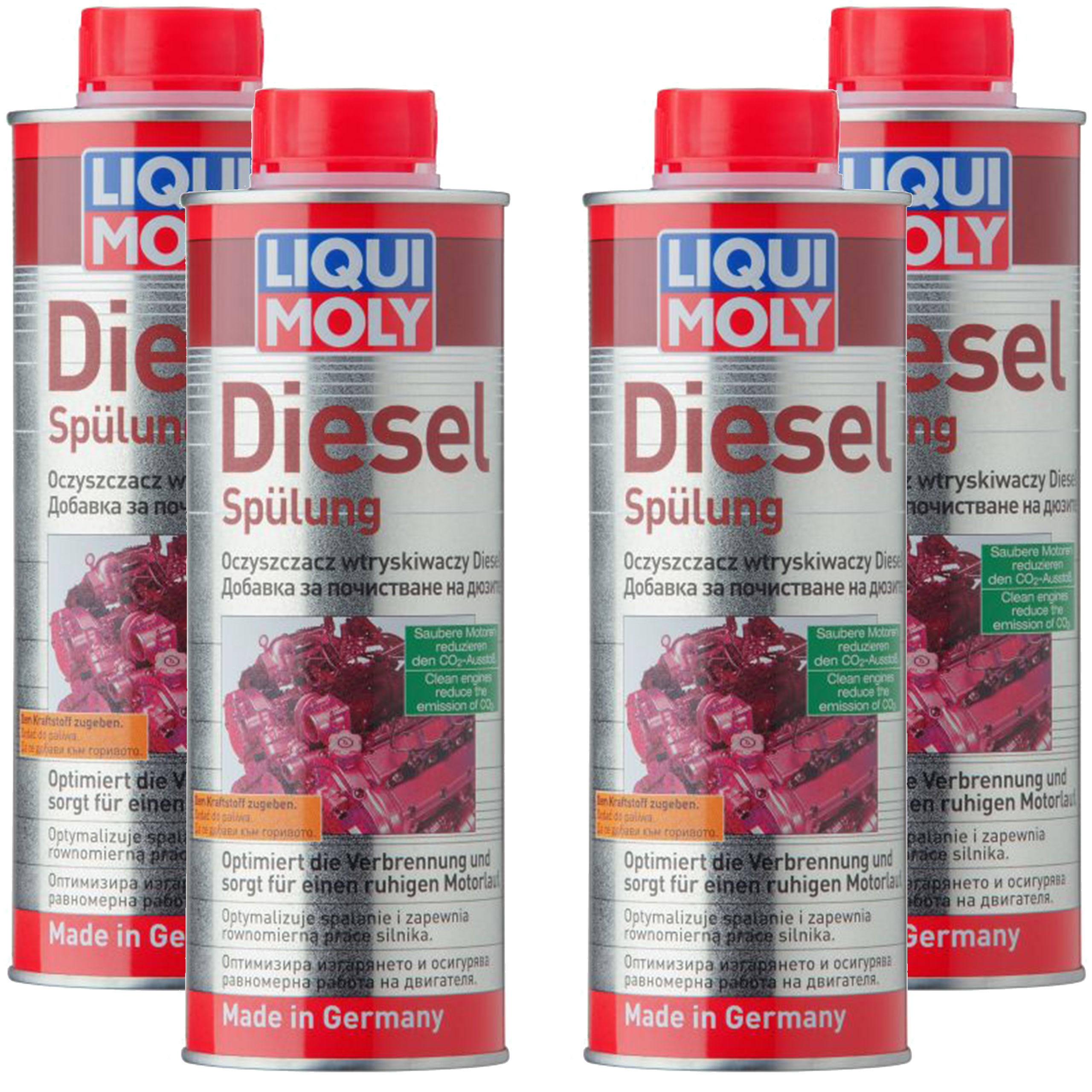 LIQUI MOLY 2666 DIESEL SPULUNG 2L ОЧИЩАЕТ ВПРЫСКИ
