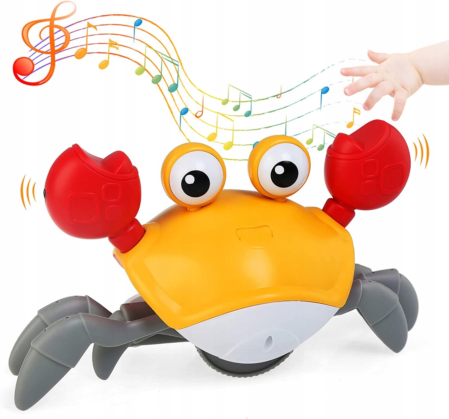 

3W1 Krab Chodzi Zabawka Do Raczkowania Led Usb