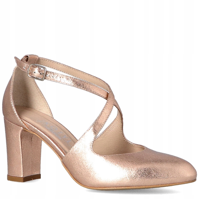 Taneční svatební lodičky Kotyl 7080 Růžové Zlaté 41