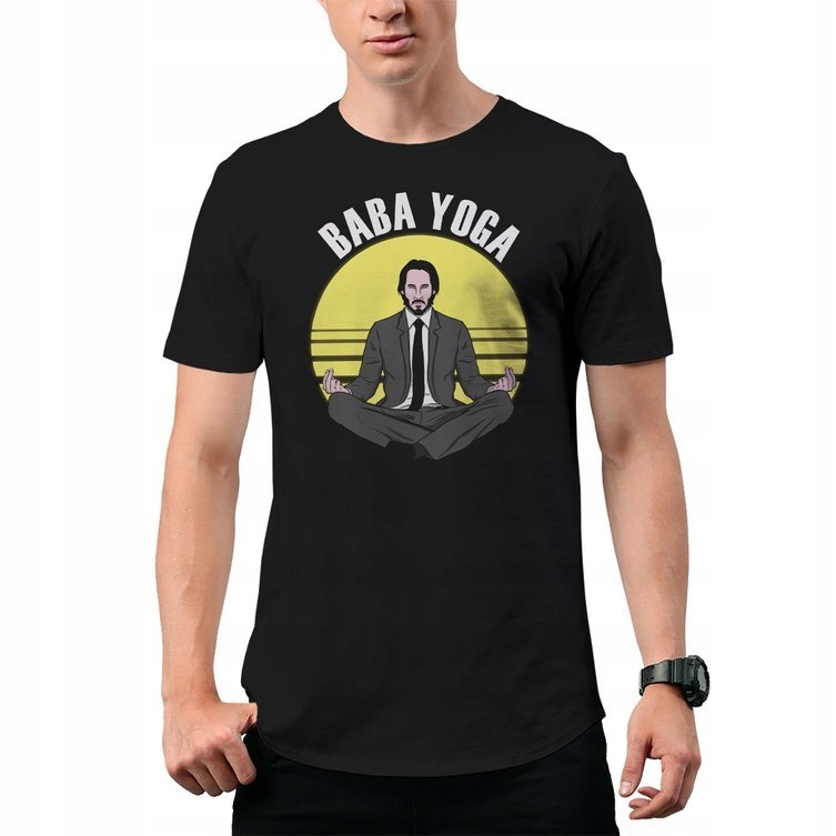 

Koszulka T-Shirt Baba Yoga John Wick Keanu 2XL