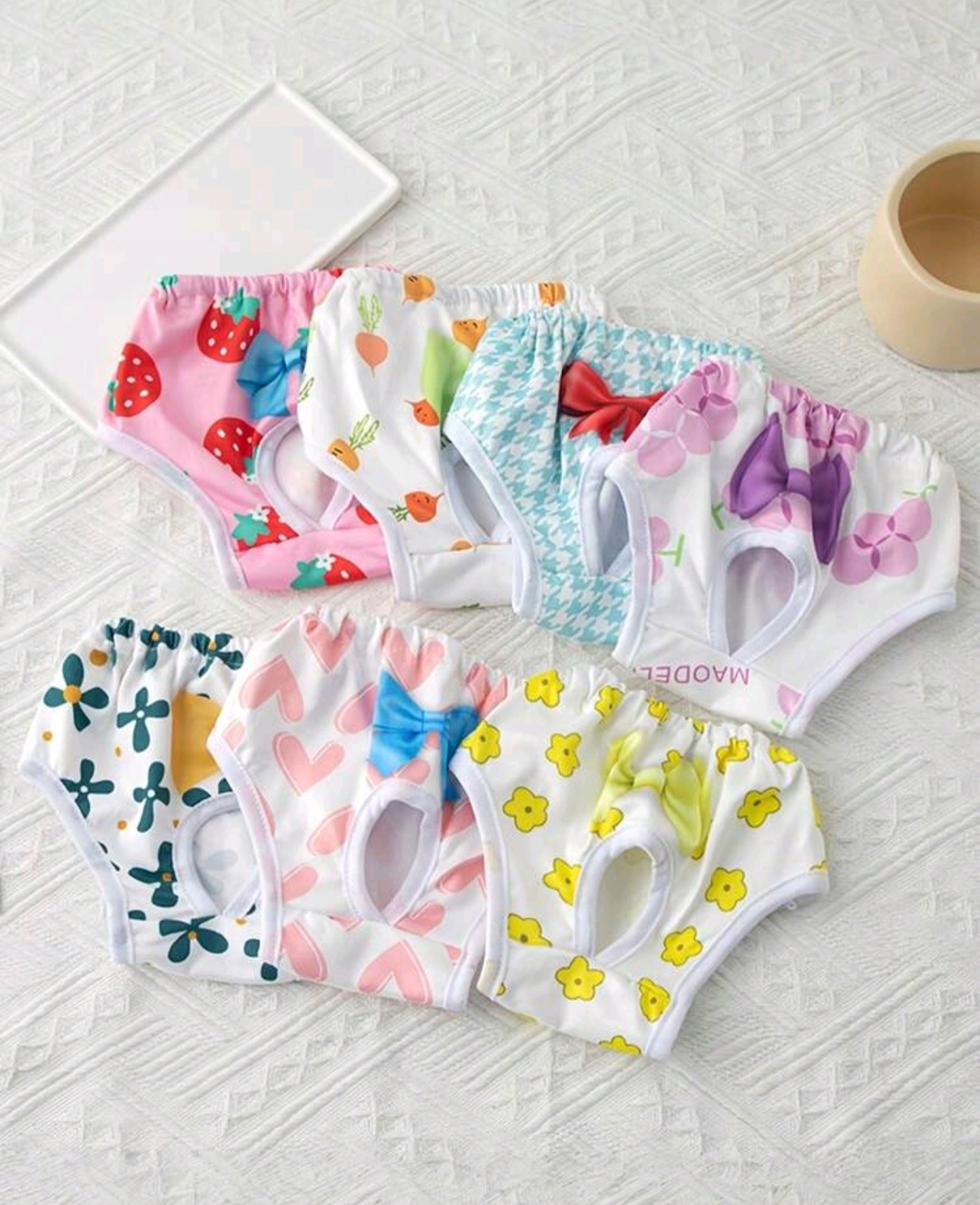 Hárací kalhotky. 7-pack. Velikost M