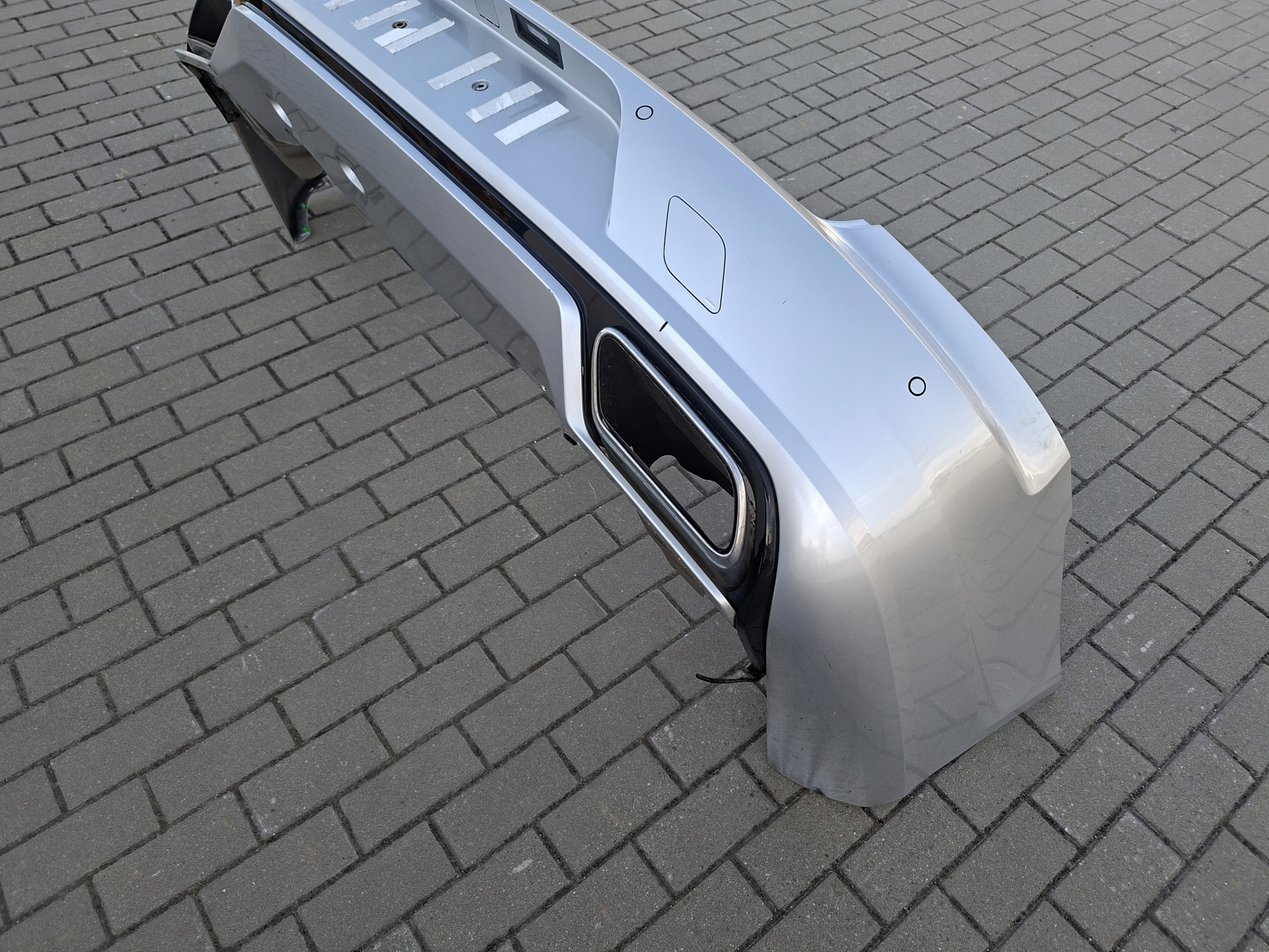 bumper rear part rear complete 4 PDC R-design VOLVO S90 II 711 -16