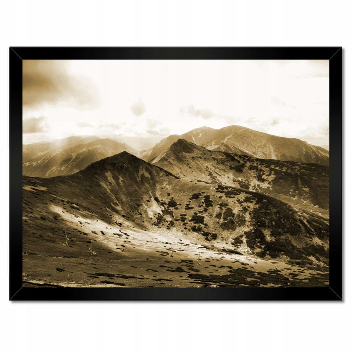 Plakáty v rámu 40x30 Tatry Polské hory Pohled