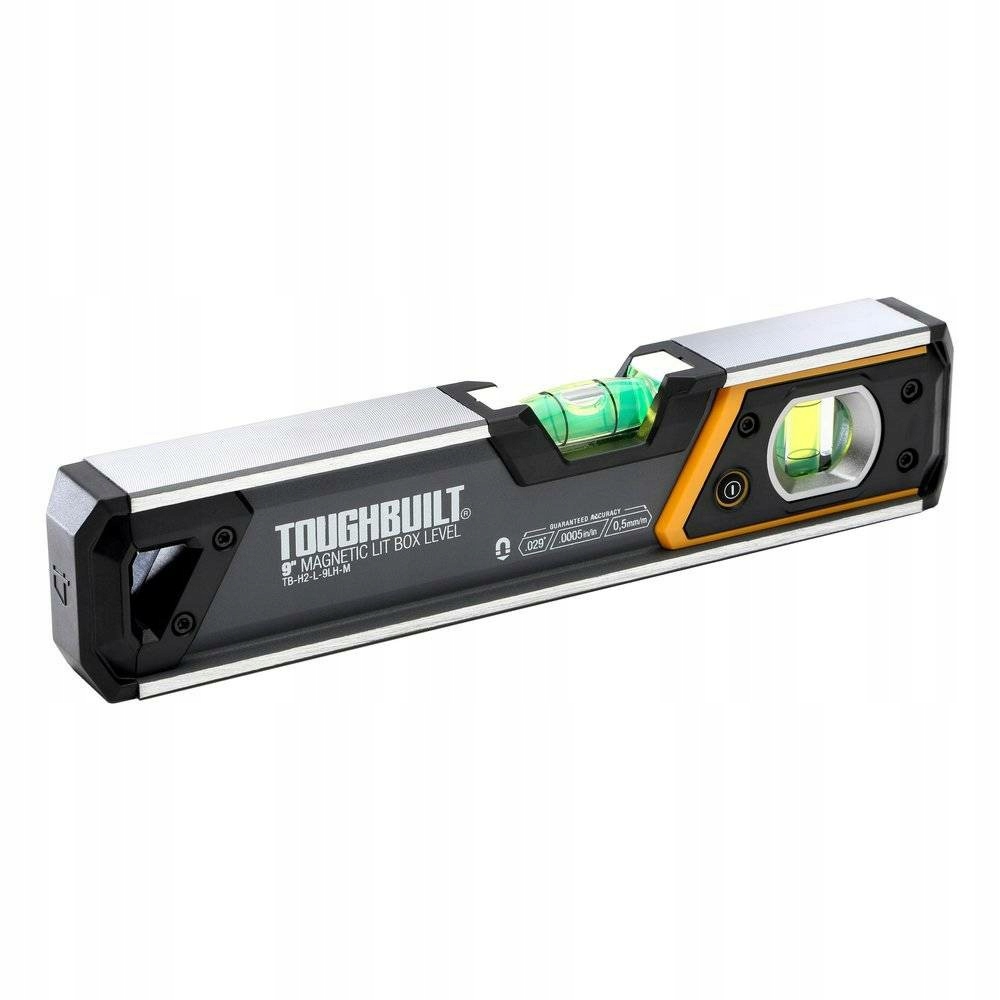 ToughBuilt TB-H2-L-M23-LH-M Vodováha 23 cm Led magnetická, přesná