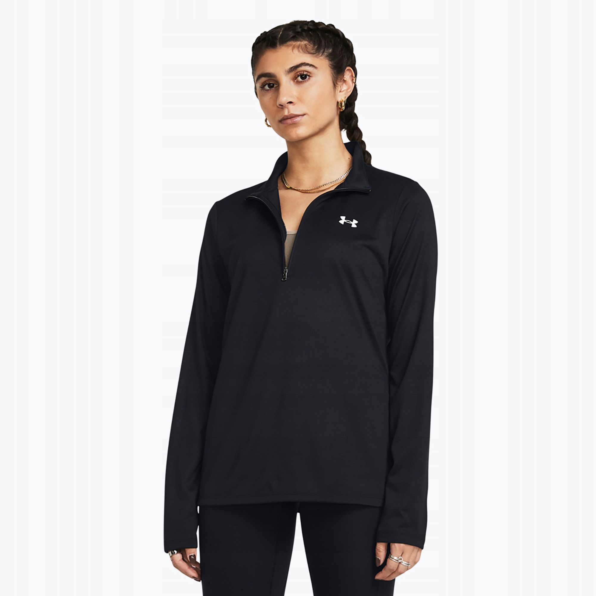 Bluza Damska Sportowa Rozpinana Under Armour Tech 1/2 Zip- Solid Xs