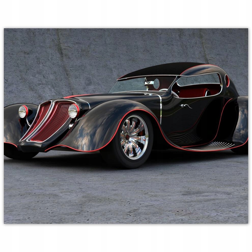 

Plakat 50x40 Hot Rod Samochód