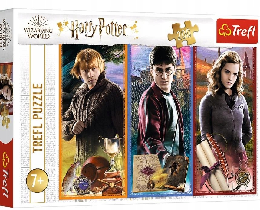 

Puzzle 200 W świecie magii i czarów Trefl
