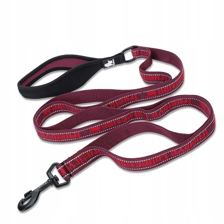 Silná vodítko pro psa Truelove Funky Bordová L