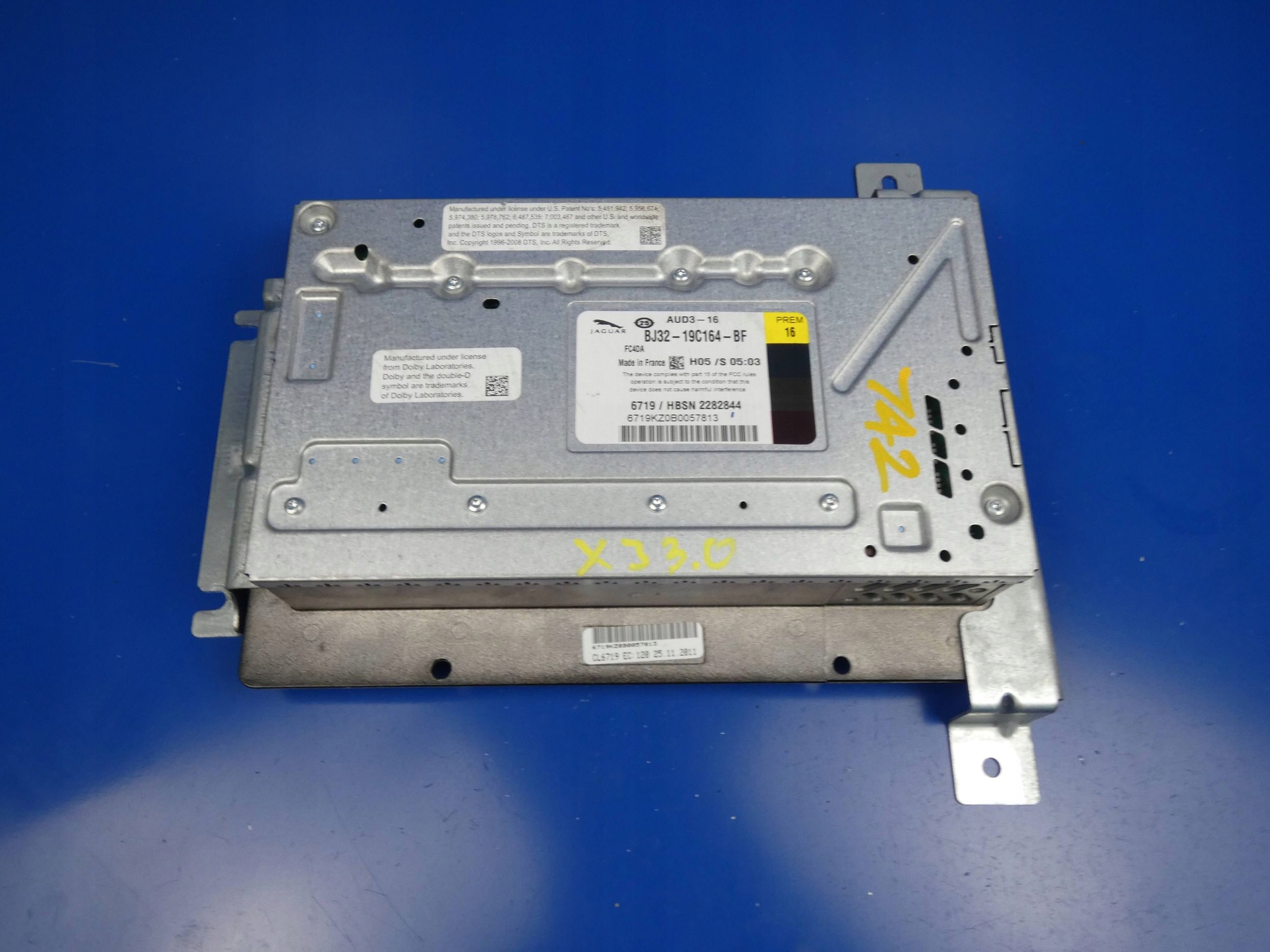 JAGUAR XJ X351 AMPLIFICATORE RADIA AUDIO modulo