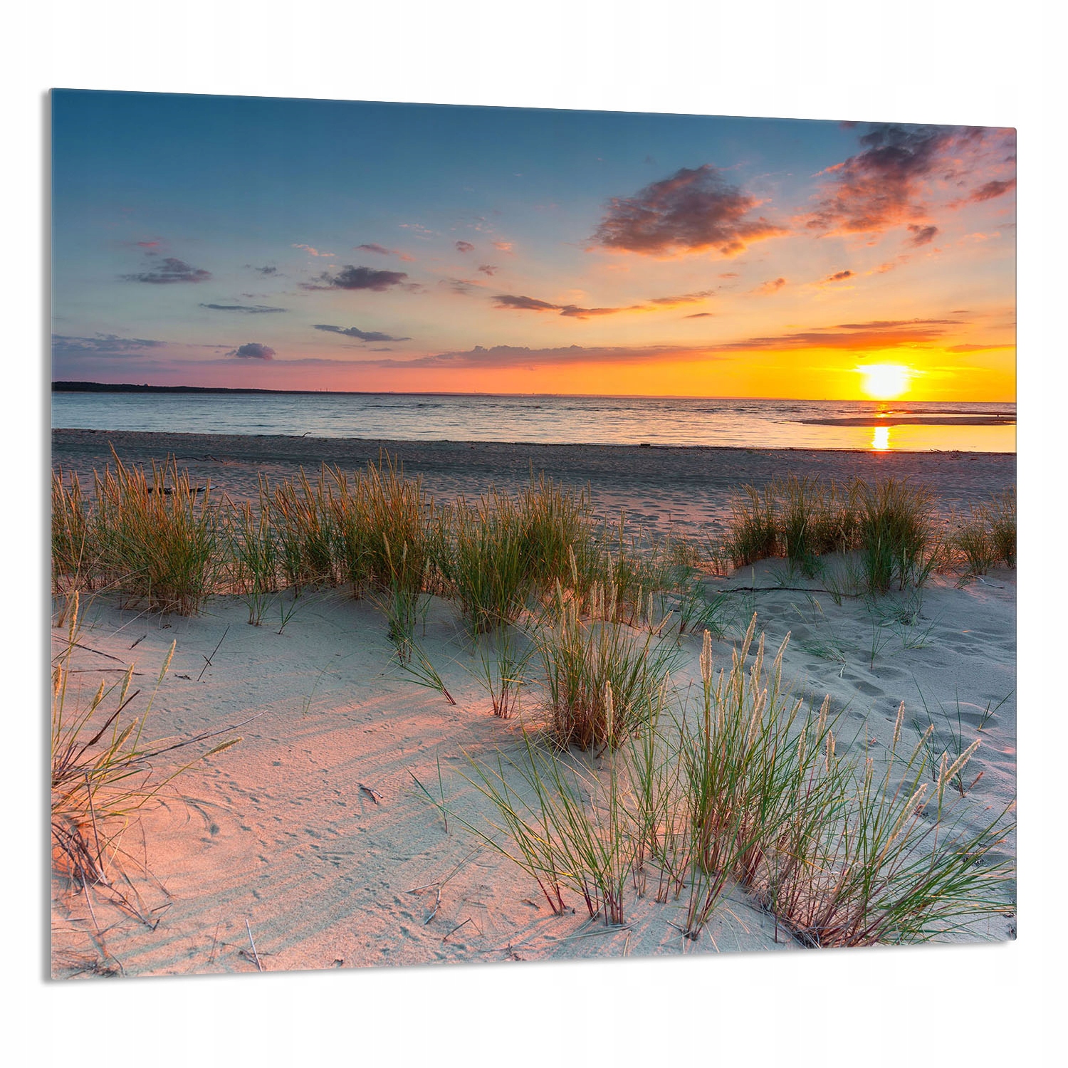 Skleněný Panel Do Kuchyně 65x60 Pláž Tvrzené Sklo