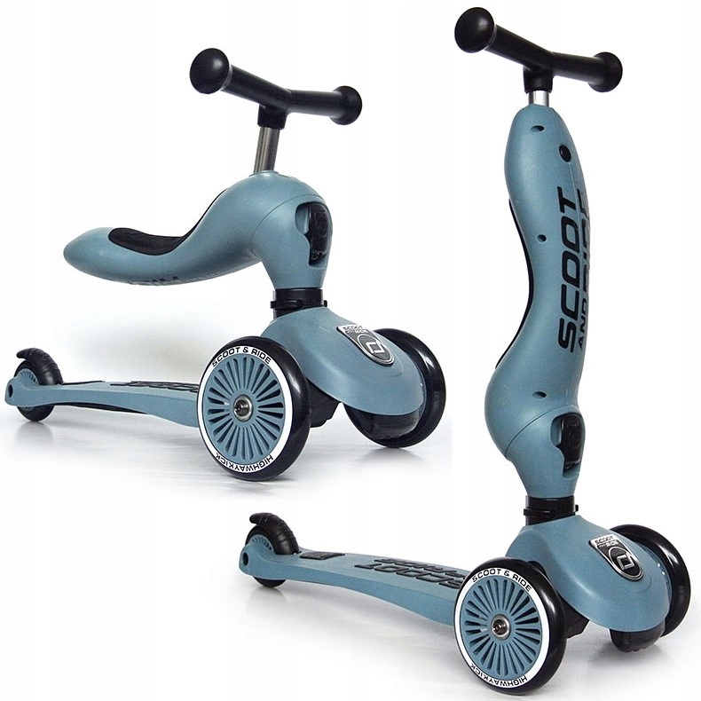 

Scootandride Highwaykick 2W1 Hulajnoga Steel