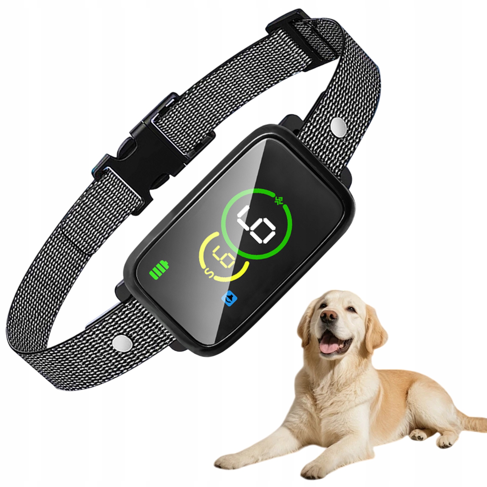 Levně Nabíjecí Obojek Proti Štěkání Bezpečný Trénink Pro Malé I Velké Psy