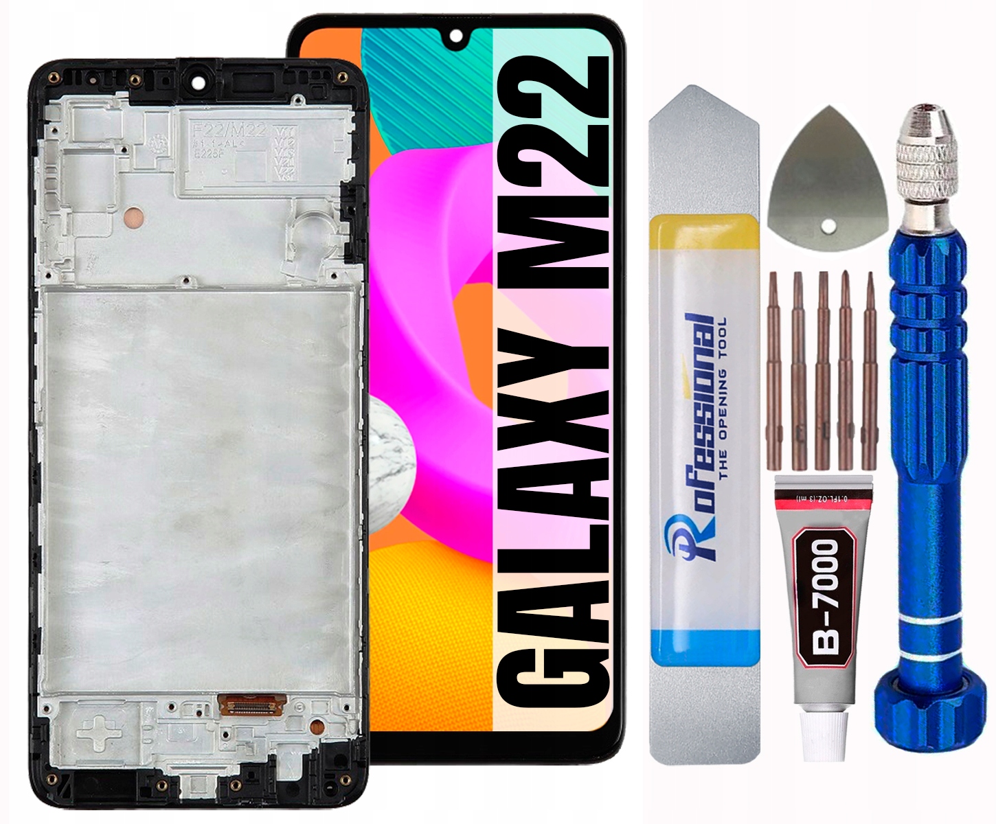 Displej Pro Samsung Galaxy M22 M225 Oled LCD Rámeček