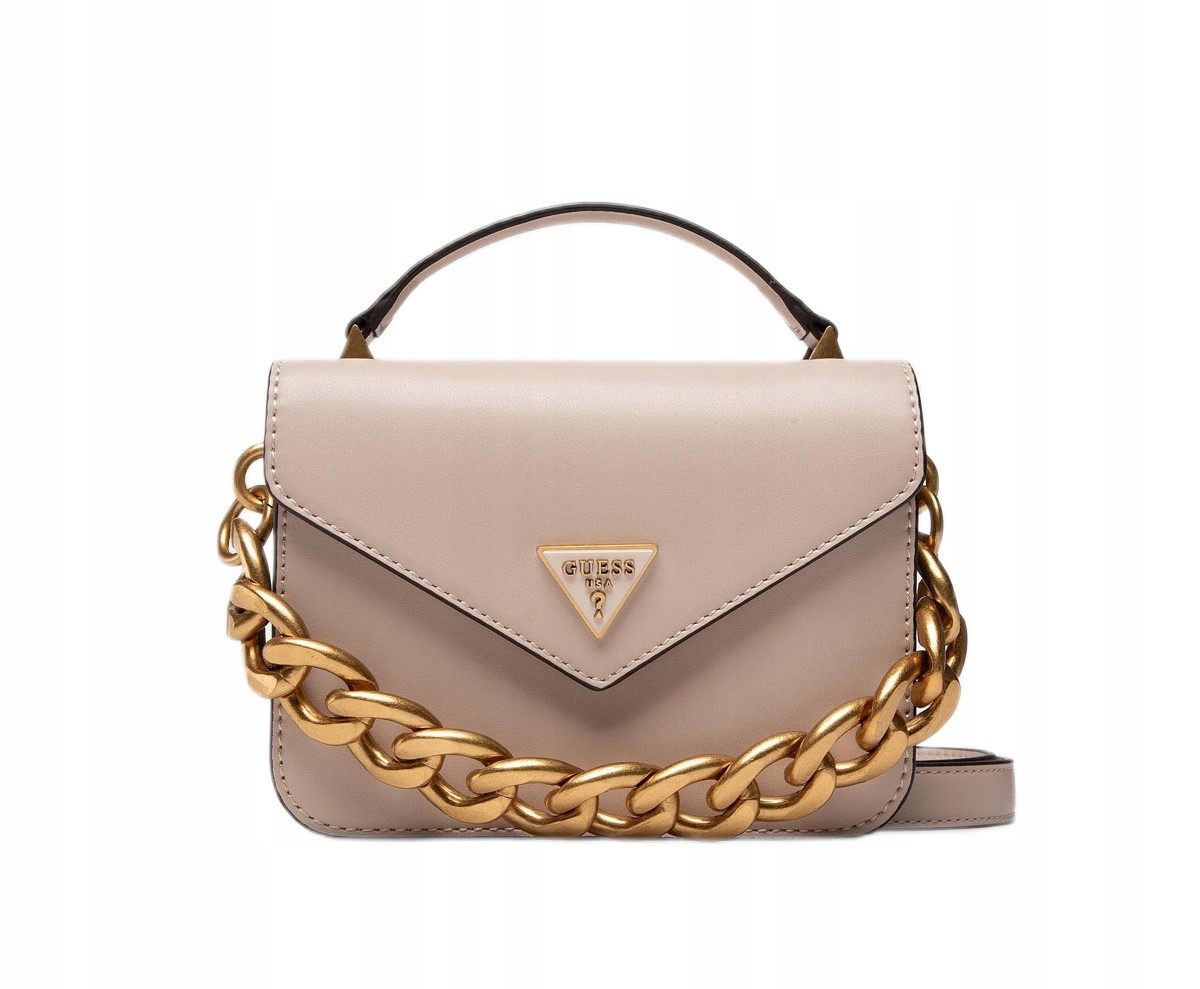 Guess Dámská kabelka Retour Mini Béžová Stylová Malá Kabelka Přes Rameno