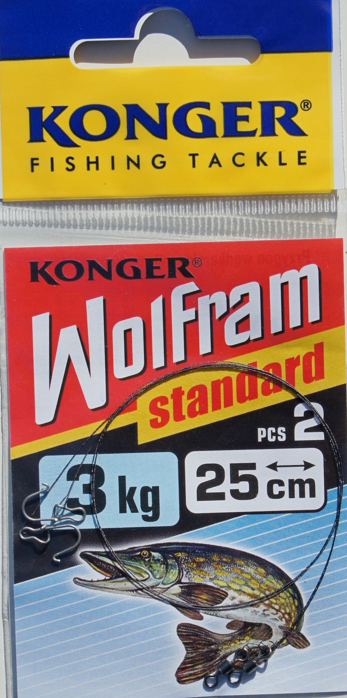 

Przypon Przypony Wolfram Konger 25 cm 3 kg