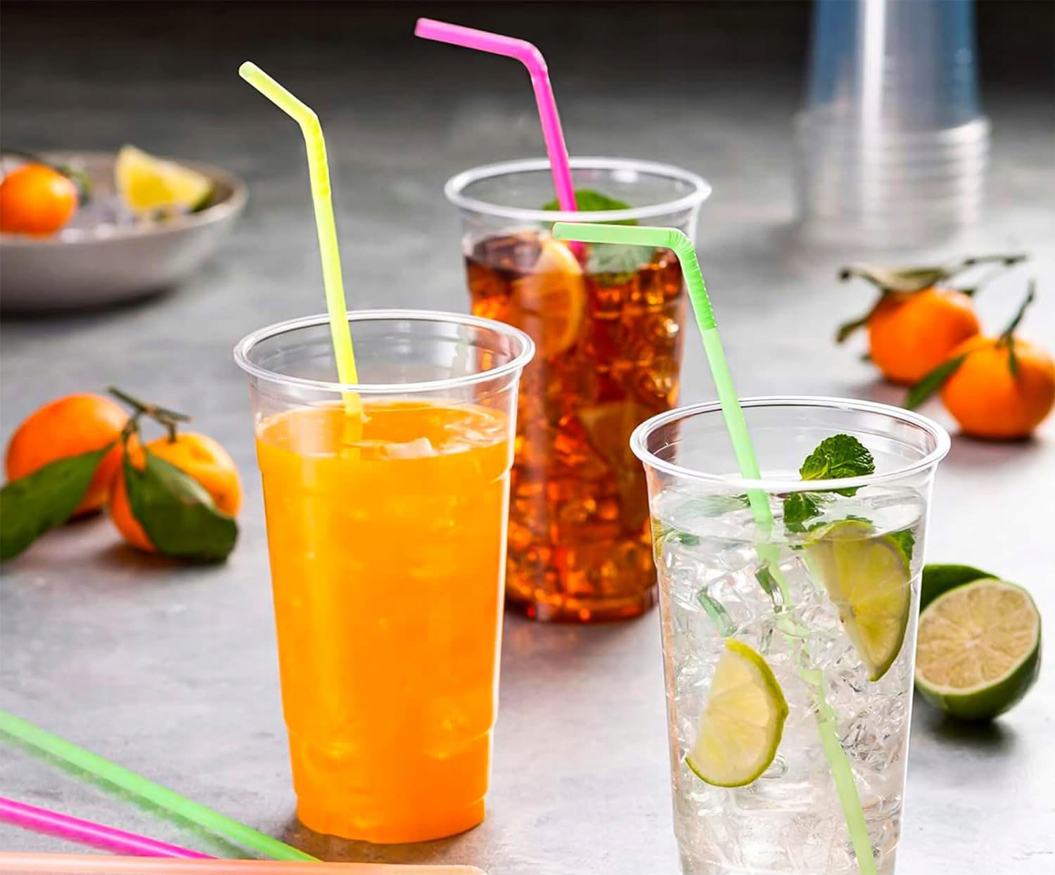 SŁOMKI RURKI DO PICIA ŁAMANE PLASTIKOWE JEDNORAZOWE KOLOROWE ZESTAW 600szt Kod producenta 4634896546