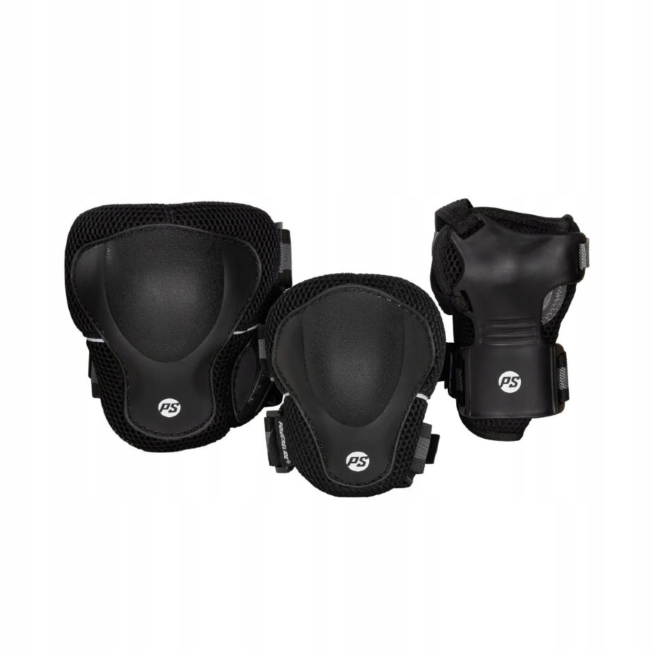 Powerslide Chrániče Powerslide Pro Black Set (sada), XL