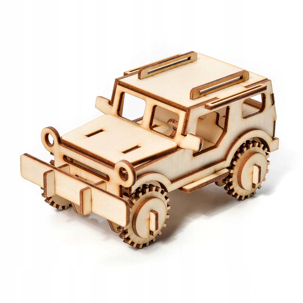 

Little Story Drewniane Puzzle Model 3D Jeep