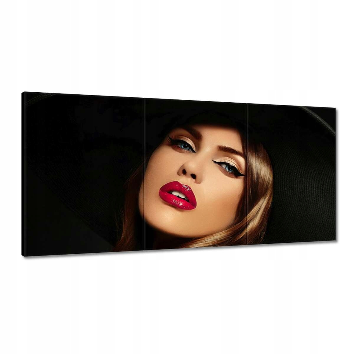 Obrazy 180x90 Žena s mejkapom