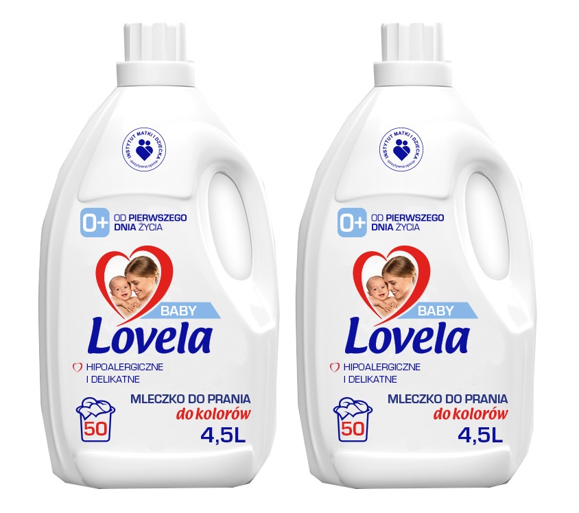 

Lovela Baby Mleczko do prania 2x 4,5 L kolor