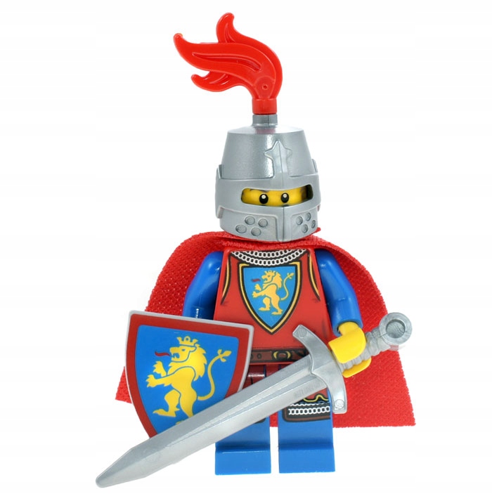 

Lego Castle Rycerz z 10305 tarcza lew peleryna 14