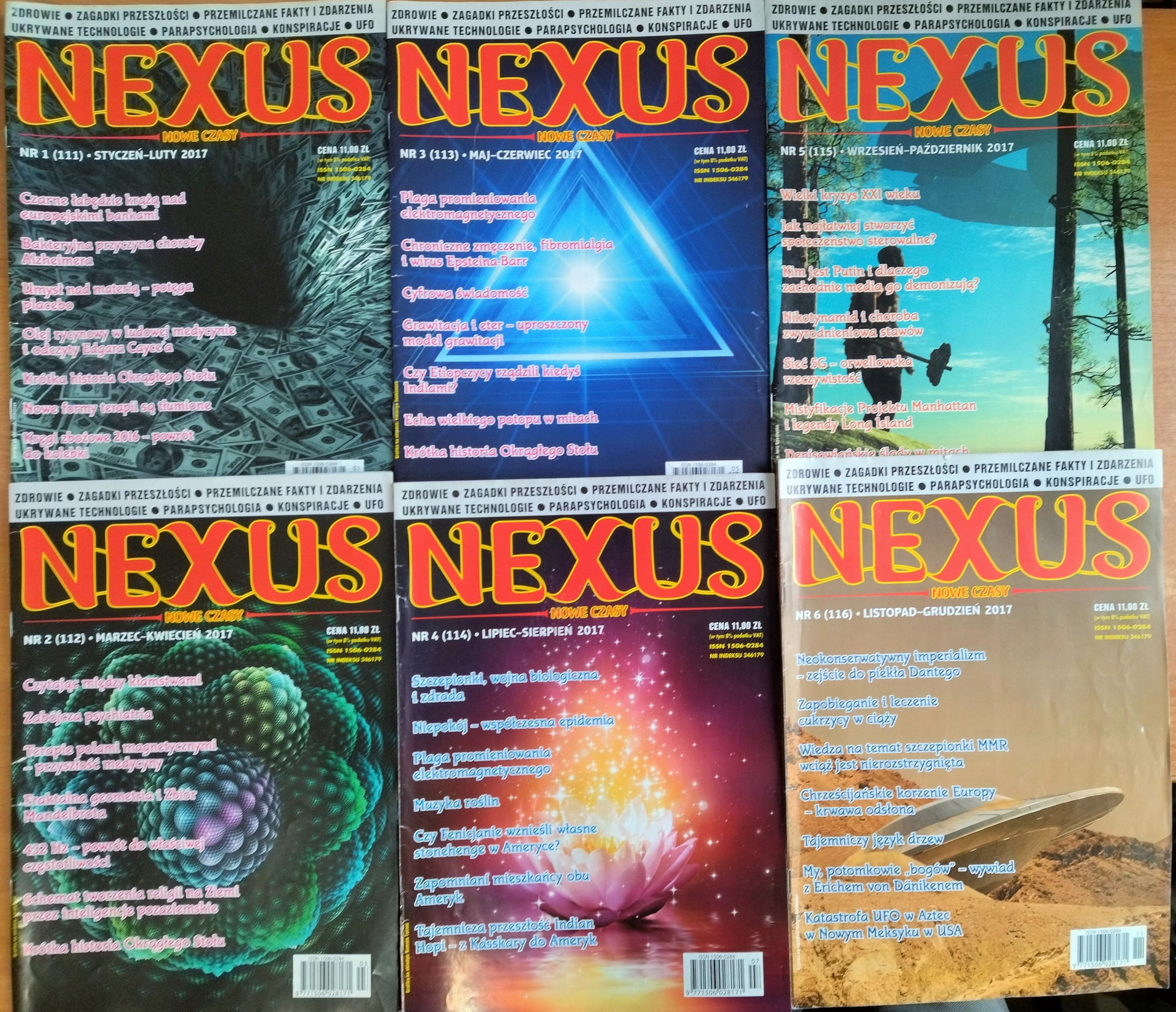 NEXUS 1-6 /2017 KOMPLETNY ROCZNIK