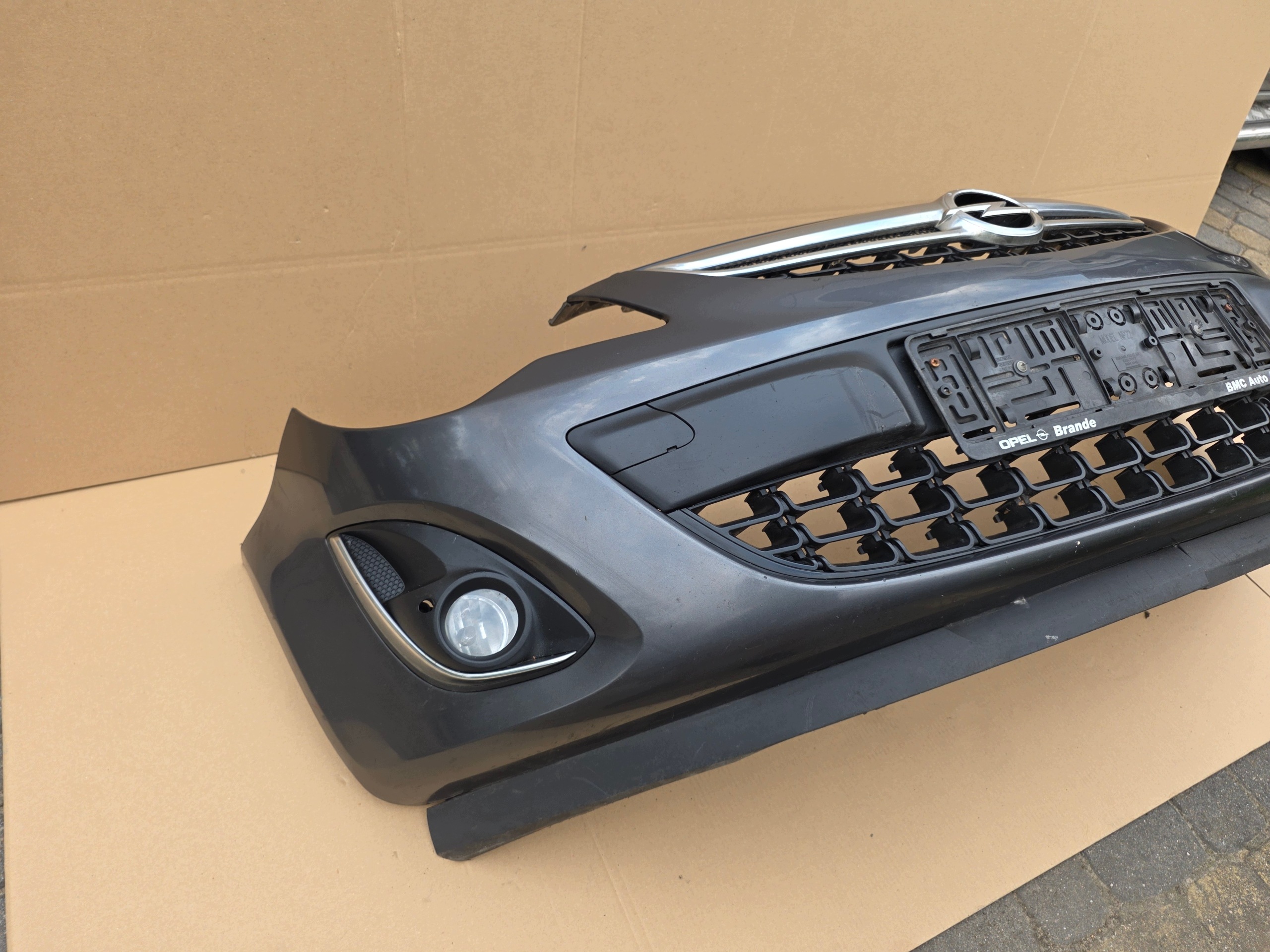OPEL CORSA D LIFT polift bumper front front grille complete fog lights