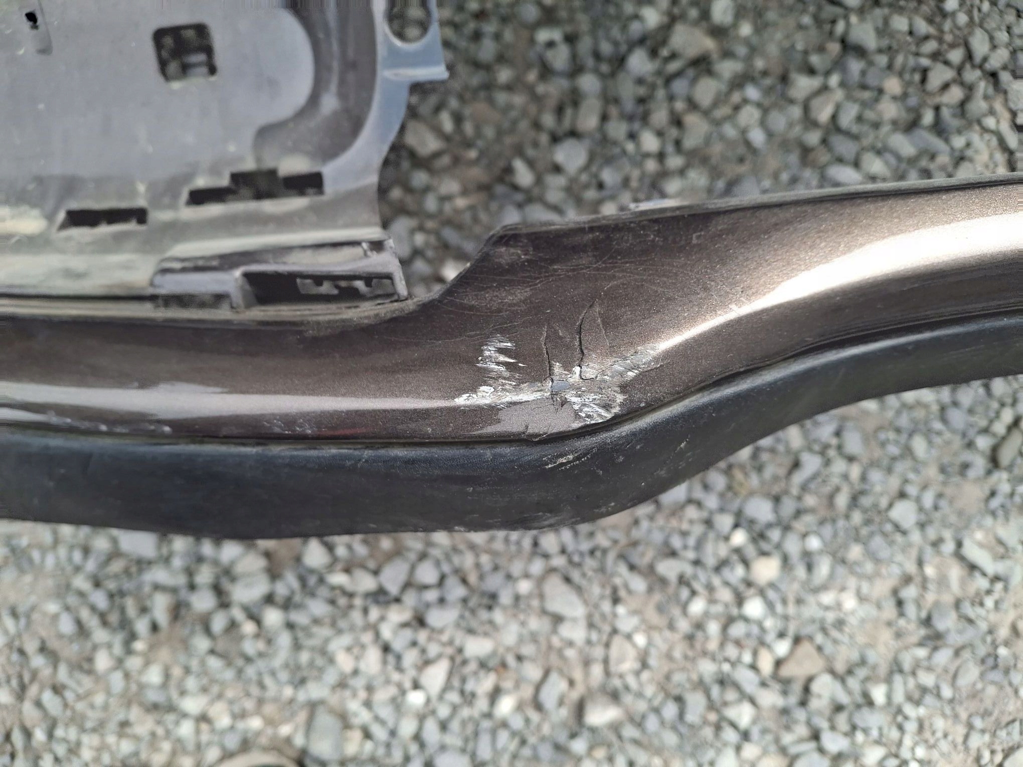 of a bumper front RENAULT SCENIC III LIFT 2013R->