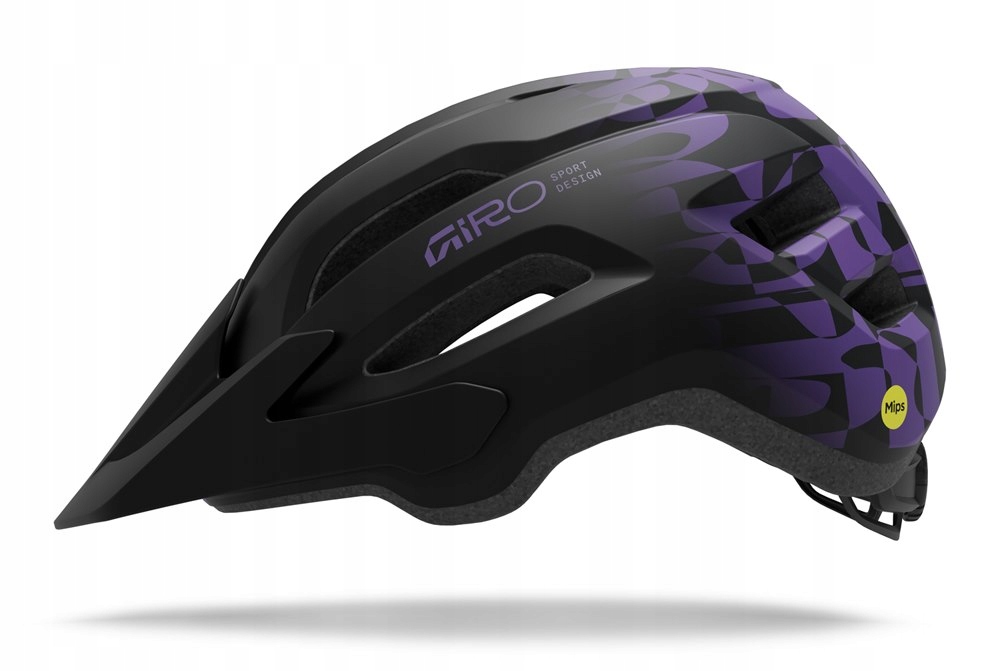 Kask mtb Giro Fixture II Mips matte black/purple rush 54-61cm