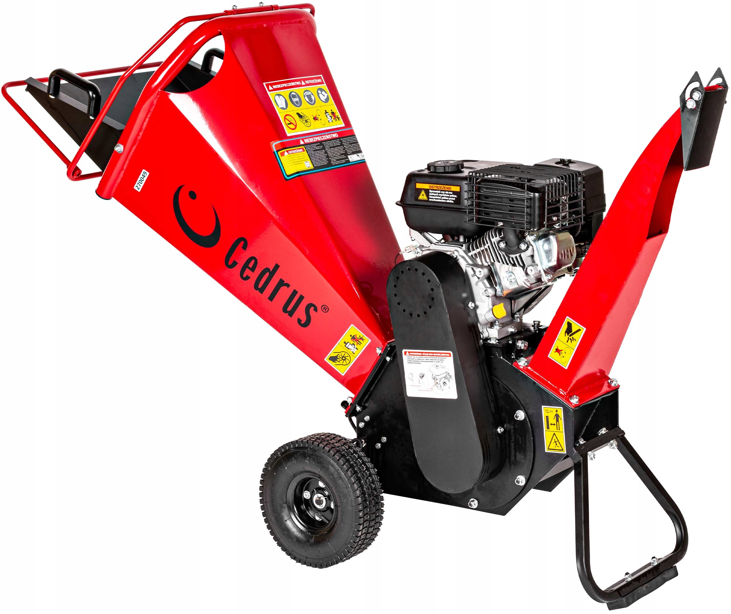ROZDRABNIACZ DO GAŁĘZI SPALINOWY RĘBAK CEDRUS RB02 Zasilanie spalinowe