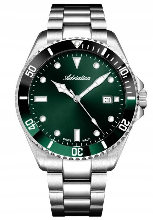 Nové Originální Pánské Hodinky Adriatica A8347.W19OQ Klasické, datumovka