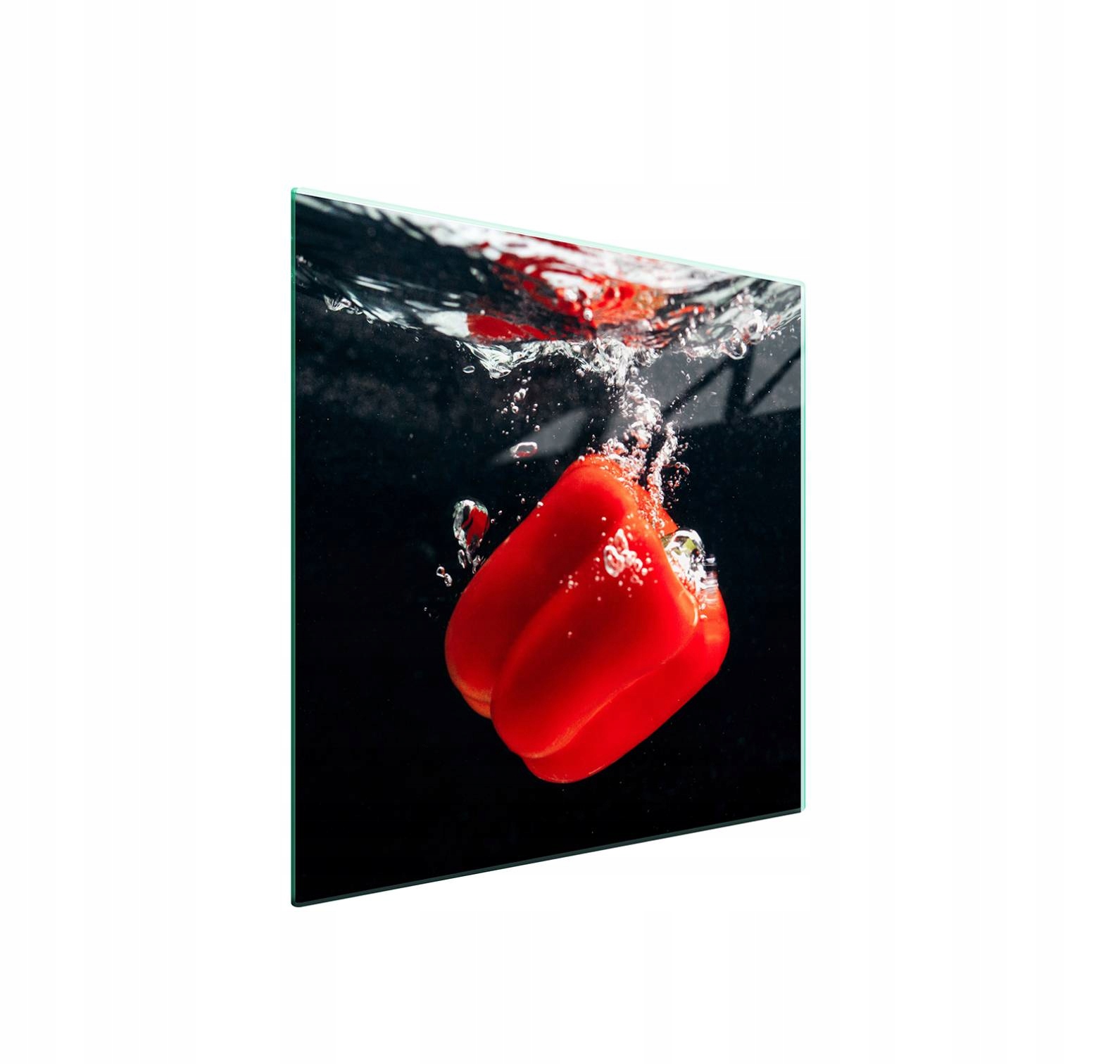 7v1 Skleněná ochranná deska na sporák 50x52 Paprika