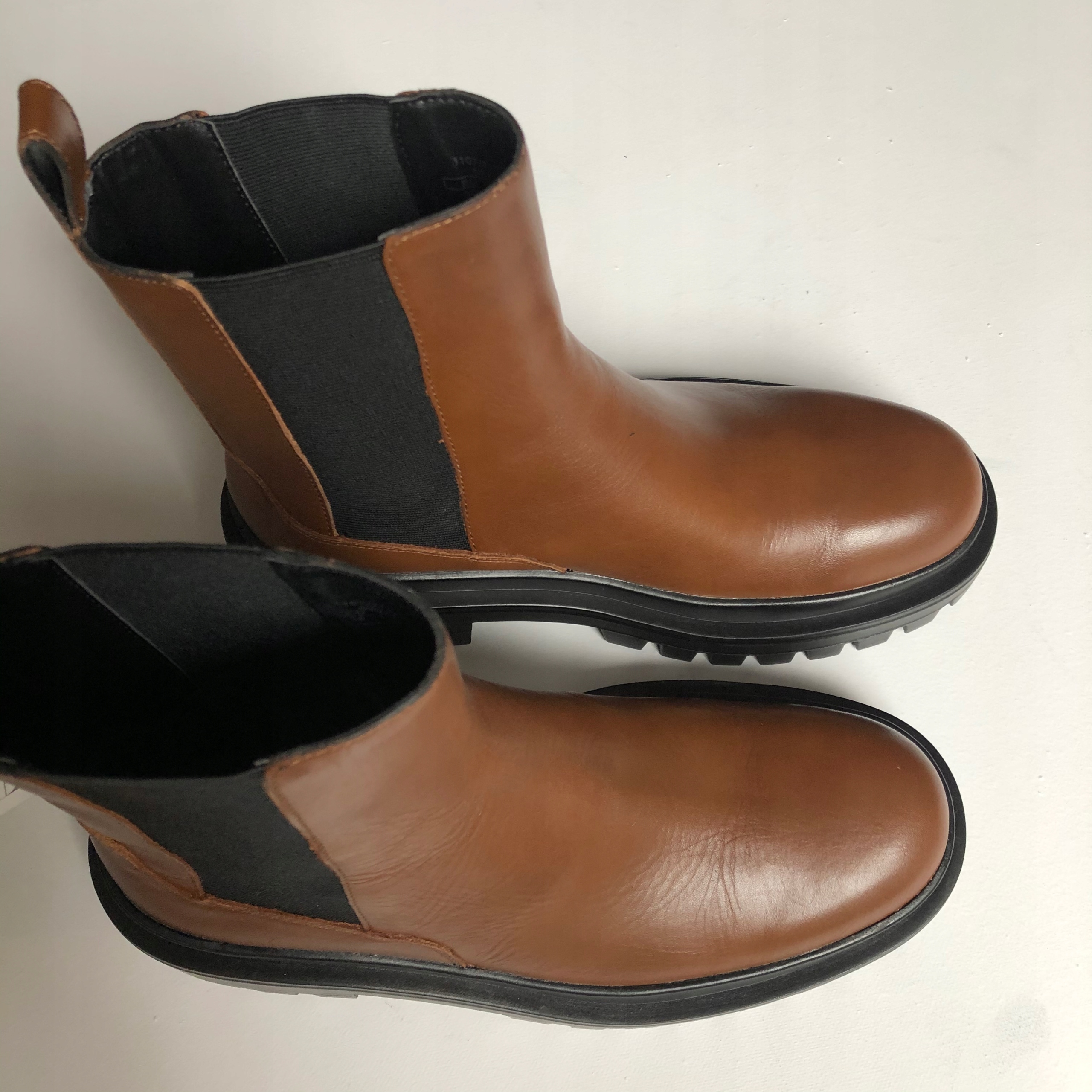 ZARA Botki Na Traktorze Skóra 36 Marka Zara