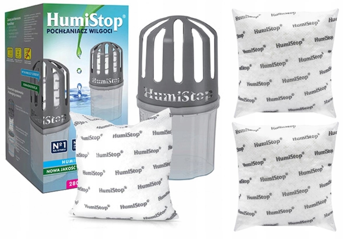 

Humistop Komplet Pochłaniacz Wilgoci 2 Wkłady