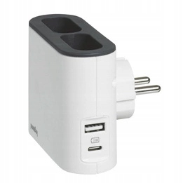 Rozbočka plochý 2X2P Usb Ac-b/g Legrand 049401