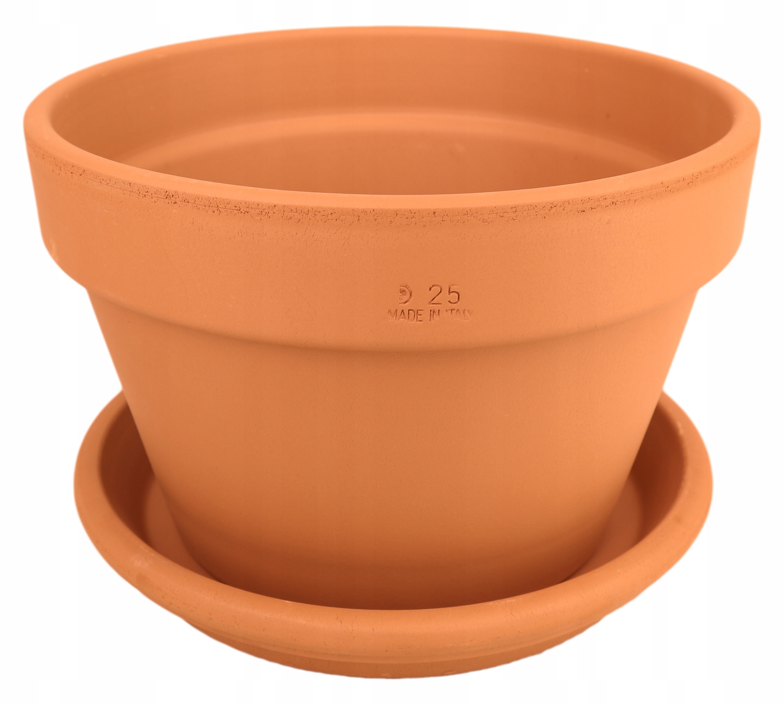 

Doniczka Ceramiczna Gliniana Prosta Klasyczna 25cm