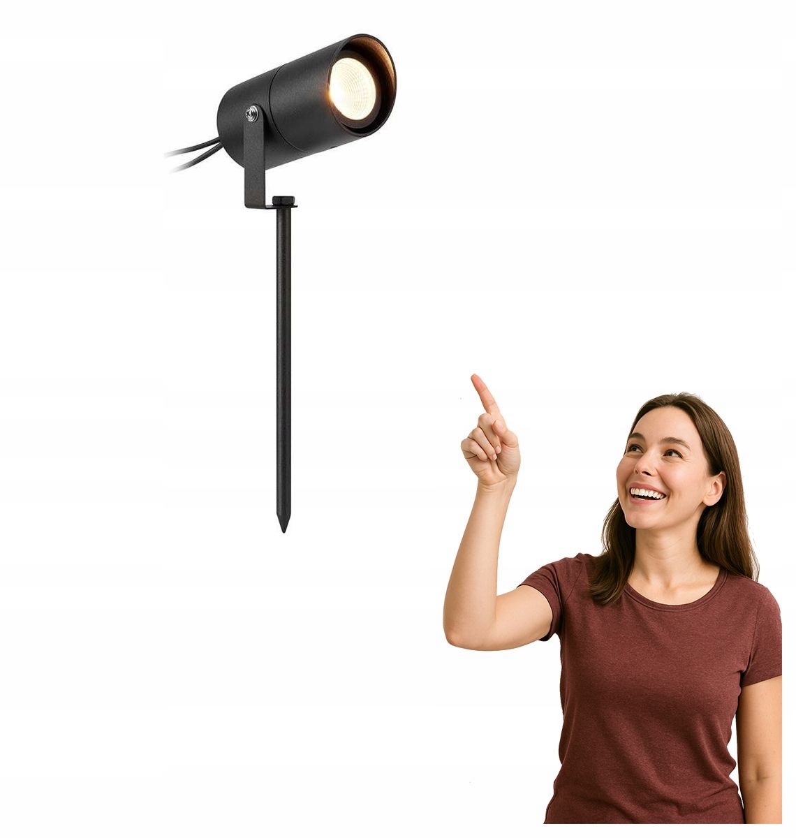 Led zahradní dogruntová lampa Unite 12 Markslojd