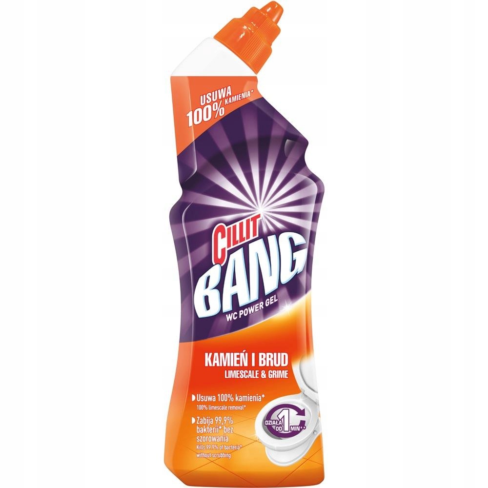 

Cillit Bang Żel Kamień i Rdza Dezynfekcja Wc 750ml