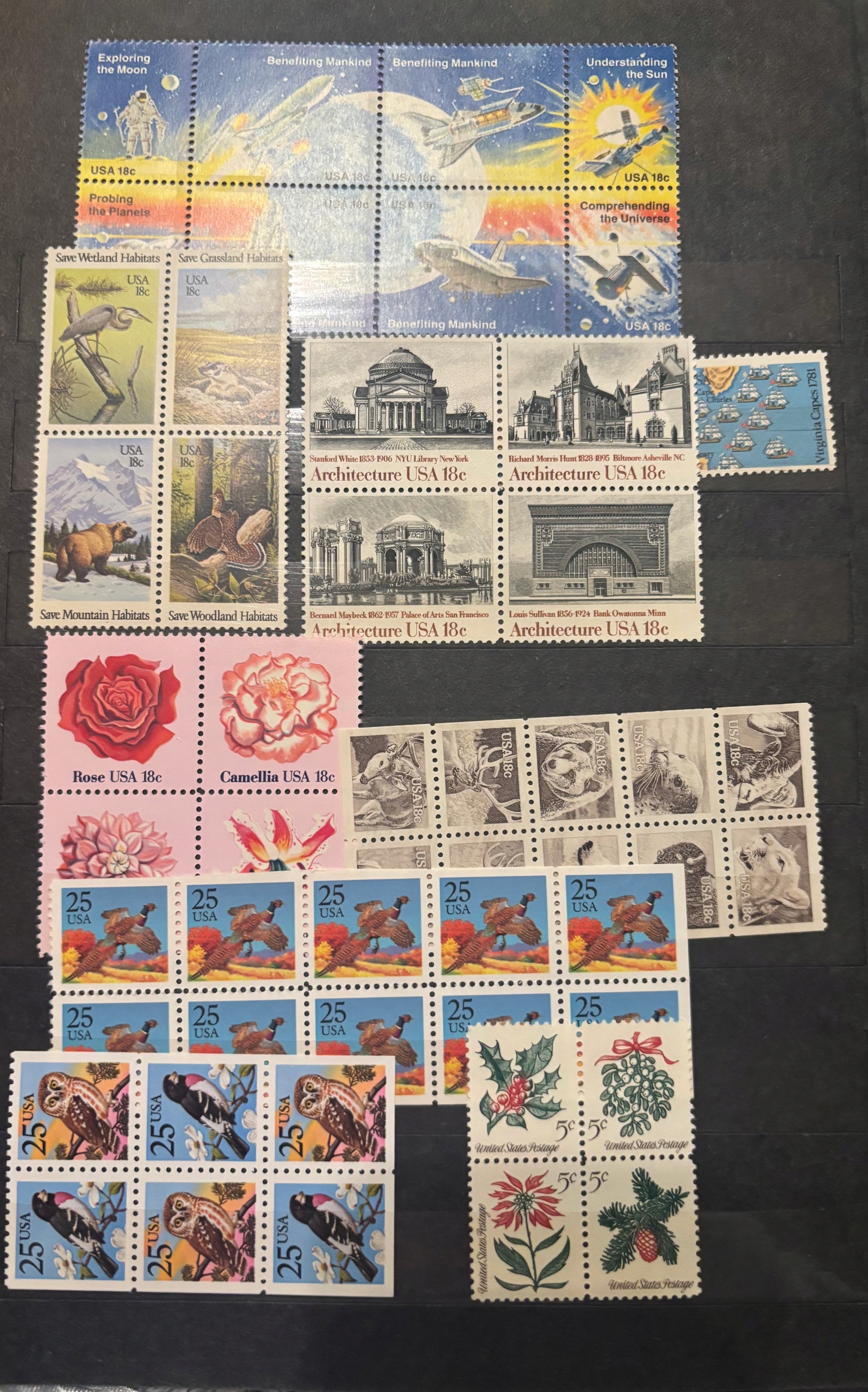 ZNACZKI USA- ZESTAW, NOMINAŁ